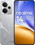 realme null, realme 14 (256 GB, Mecha Silver, 6.67", Dual SIM, 5G) (null) Silber