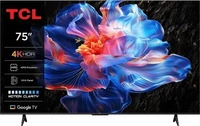 TCL 75P6K, TCL 75P6K (75", LED, 4K, 2025, EU) (75P6K) Schwarz
