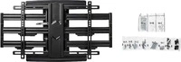 Nedis TVWM6551BK, Nedis Vollbewegliche TV-Wandhalterung TVWM6551BK (Wand, 70 kg, 37"