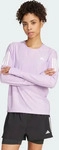 Adidas JW9670, Adidas Own the Run B LS - T-Shirt - Damen (S) (JW9670) Violett/Pink