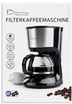 Maxxmee 15229, Maxxmee Barista Kaffeemaschine Schwarz, Silber Fassungsverm&ouml;gen