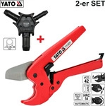Yato YT-2231, Yato Profi PVC-Rohrabschneider 42mm (42 mm) (YT-2231)