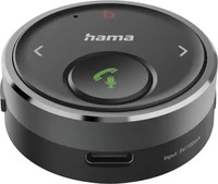 Hama 00014173, Hama Bluetooth-Receiver f&uuml;r Kfz, 3,5-mm-Stecker, Sprachsteuerung,