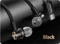Usams HSEP4301, Usams Słuchawki stereo EP-43 metal USB-C czarny/black HSEP4301 (NC,