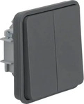 Berker 30553515, Berker 30553515. Steuerung: Kn&ouml;pfe, Produktfarbe: Grau, Nennstrom: