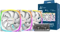 Montech AX120 3 IN 1 PACK (W), Montech Lot de 3 Ventilateurs de boitier AX120 RGB -
