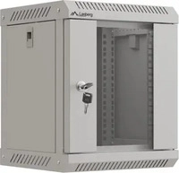 Lanberg WF11-3306-10S, Lanberg Szafa Instalacyjna Rack Wisząca 10 6u 300x300 Szara