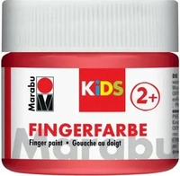 Marabu 0303 50 232, Marabu Fingerfarbe 100ml rot (100 ml) (0303 50 232), Grundpreis: