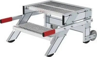 Munk 050437, Munk Arbeitspodest fahrbar, Stufenbreite 800 mm, Stahl-Gitterrost 5