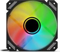 Sharkoon SHARK Mirror RGB PWM (schwarz) (120 mm, 1x) (4044951042449)