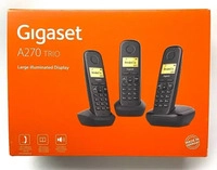 Gigaset L36852-H2812-M211, Gigaset A270 TRIO Black (L36852-H2812-M211) Schwarz