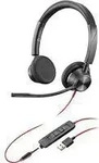 HP 213934-101, HP Poly Blackwire 3320 USB-A Headset (Kabelgebunden, USB-A)