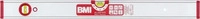 BMI 694080E, BMI Wasserwaage BMI Alustar (80 cm) (694080E) Silber/Rot