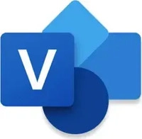 Microsoft EP2-07111, Microsoft MS Visio 2024 Professional ESD WIN,1