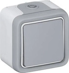 Legrand 069716, Legrand Plexo Classic Wippschalter Kreuz Feuchtraum Aufputz Plexo 55