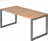 Hammerbacher RS16/N/G, Hammerbacher MyTable R Schreibtisch mit Gestell Graphit