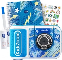 VTech 80-549134, VTech KidiZoom Print Cam Scrapbook Bundle blau (80-549134)