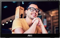AOC 16T3EA, AOC 16T3EA (1920 x 1080 Pixel, 15.60") (16T3EA) Schwarz