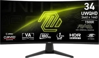 MSI MAG 346CQ, MSI MAG 346CQ (3440 x 1440 Pixel, 34") (MAG 346CQ) Schwarz