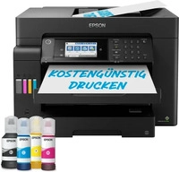 Epson C11CH71411, Epson EcoTank ET-16655 (Tintentank, Farbe) (C11CH71411) Schwarz
