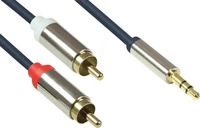 Good Connections GC-M0056, Good Connections Audio Anschlusskabel High-Quality 3,5mm,