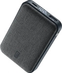 Cellularline PBGLAM10000PDK, Cellularline Powerbank 10.000mAh black Glam 20W schwarz