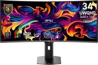 MSI 9S6-3DE29A-002, MSI MPG 341CQRDE (3440 x 1440 Pixel, 34") (9S6-3DE29A-002)