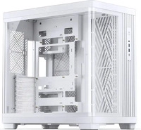 Jonsbo TK-4 WHITE, Jonsbo TK-4 Geh&auml;use, Midi-Tower, ATX, Tempered Glass - weiss