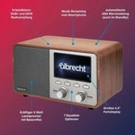 Albrecht 27760, Albrecht DR 760 (DAB+, FM, Bluetooth) (27760) Silber/Braun