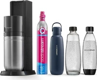 SodaStream Sodastream, SodaStream DUO Wassersprudler Titan + Doppelwandige...