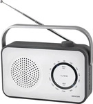 Sencor SRD 2100W, Sencor Radio AM (AM, FM) (SRD 2100W) Schwarz/Weiss