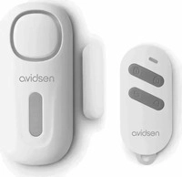 Avidsen 100022, Avidsen T&uuml;r-/Fensteralarm Weiss Set mit Fernbedienung 120 dB 100022