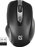 Defender 52053, Defender Mysz Prime Mb-053 Rf Silent Czarna Optical (Kabellos)
