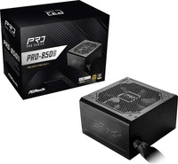 AsRock 90-UXR085-GNEAA2, AsRock Pro Series PRO-850G 850W ATX 80+ Gold black (850 W)
