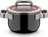 WMF 3201114081, WMF Fusiontec Function Pro, Kochtopf mit Deckel, 16 cm, Black