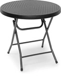 Relaxdays Gartentisch (4052025998509) Schwarz