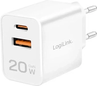 LogiLink PA0369, LogiLink Pr&uuml;fen (20 W, 2 Ports) (PA0369) Weiss