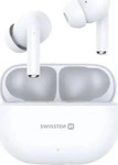 Swissten 54400200, Swissten Bluetooth Tws Earphones Pro Tune White (3 h, Kabellos)