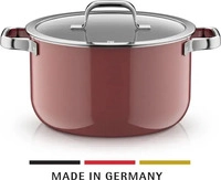 WMF 3201114143, WMF Fusiontec Mineral Pro, Kochtopf mit Deckel, 24 cm, Rose Quartz