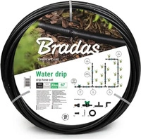 Bradas DSWWM50-SET1, Bradas Water Drain Hose 50 Meters Kit (DSWWM50-SET1) Schwarz