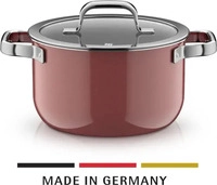 WMF 3201114142, WMF Fusiontec Mineral Pro, Kochtopf mit Deckel, 20 cm, Rose Quartz