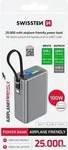 Swissten 22013977, Swissten 22013977 Reise-Powerbank 25000 mAh mit integriertem
