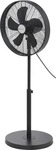 Sygonix SY-6661438, Sygonix Standventilator 50 W (&Oslash; x H) 445 mm x 1200 mm Schwarz