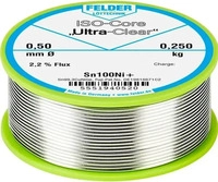Felder Lottechnik 5551940520, Felder Lottechnik ISO-Core Ultra-Clear Sn100Ni+