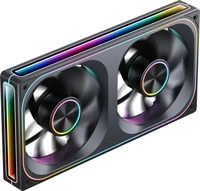 Jonsbo ZA-240BR, Jonsbo ZA-240 Infinity Mirror ARGB Reverse Blade PWM L&uuml;fter -