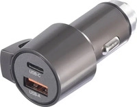 Voltcraft VC-16690845, Voltcraft VC-CPS-45W USB Ladeger&auml;t 1x USB-A, 1x USB-C KFZ