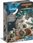 Clementoni 59381, Clementoni Austrabungs-Set Fossilien & Mineralien (59381)