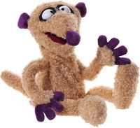 Magni 583863, Magni Handpuppe Jan&Henry Jan lila/braun (583863)