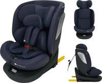 KinderKraft Car Seat I-GROW 2 PLUS i-SIZE 40-150cm NAVY (Kindersitz, ECE...