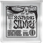 Ernie Ball EB2625, Ernie Ball Slinky Nickel (8x, E-Gitarre, 0.07") (EB2625)